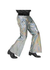 Widmann Disco paillettes pantalon homme argent