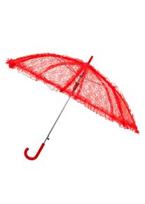 maskworld Lace Parasol red