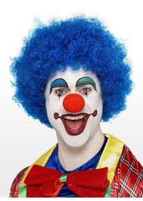 Smiffys Clown blau Per&uuml;cke