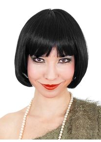 maskworld Charleston Perücke schwarz