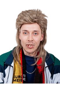 maskworld Vokuhila Perücke