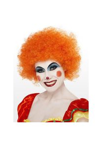 Smiffys Clown orange Perücke