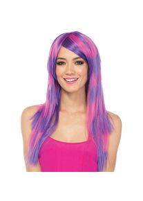 Leg Avenue Grinsekatze Perücke lila-pink