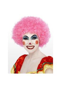 Smiffys Clown pink Perücke