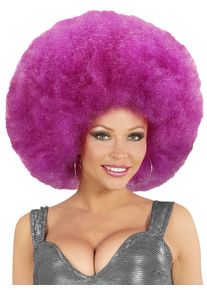 Widmann Wuschelkopf Perücke lila