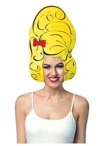 Beehive foam wig