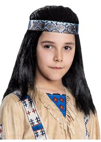 maskworld Winnetou Perücke für Kinder