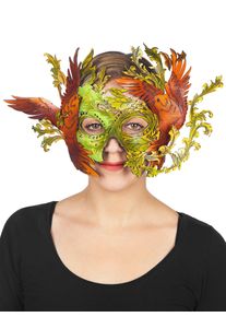 Leather Mask - Papageno | halloween mask