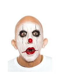 maskworld Old clown mask made of foam latex