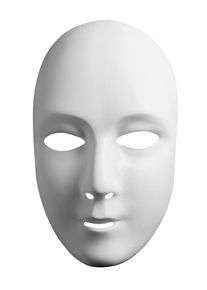 maskworld Neutral mask head woman | halloween mask