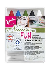 Natural cosmetics make-up pencils five colours | halloween make-up