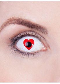 Heart Effect Contact Lenses | halloween contact lenses