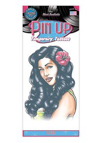 Aloha Pin-up Plak-Tattoo
