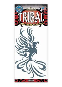 Phoenix Tribal Klebe-Tattoo
