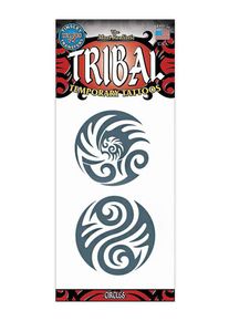 Circles Tribal Temporary Tattoo