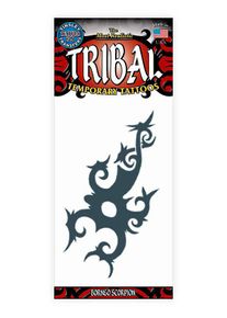 Schorpioen Tribal Plak-Tattoo