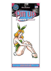 Bunny Pin Up Klebe-Tattoo