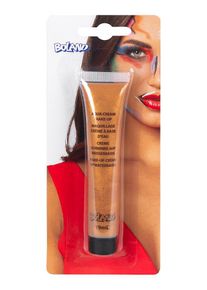 Golden Creme Make- Up | halloween make-up