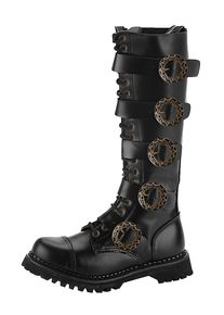 Pleaser Steampunk Boots Men black