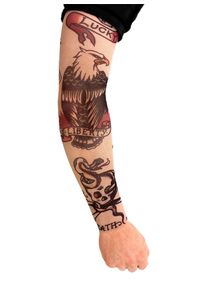 Manga De Piel Con Tatuajes Cl&aacute;sicos