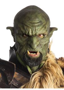 Chinless silicone orc mask - Rakhattash