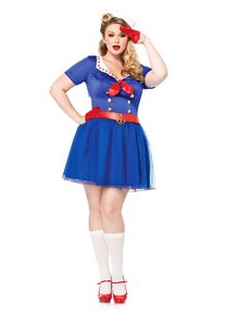 Leg Avenue Sexet Retro Sømand XXL Kostume