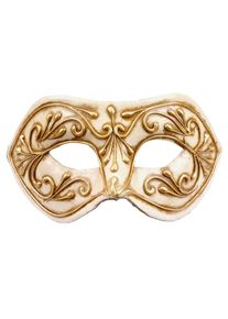 maskworld Colombina Monica oro bianco - Venetian Mask