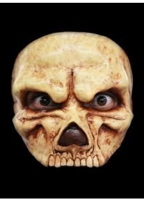 Yellowed Skull Half Mask