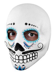 Day of the Dead Mask Cavalier Made of Latex | halloween mask