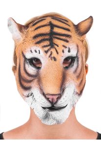 maskworld Tiger Latex Half Mask | halloween mask