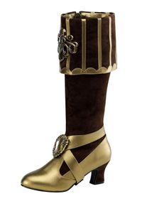 Pleaser Deluxe Buccaneer Boots Women brown