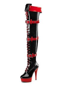 Pleaser Over-the-Knee Boots Night Nurse
