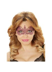 Widmann Lace mask purple