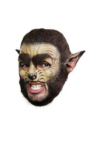 Werewolf Classic Chinless Mask Made of Latex