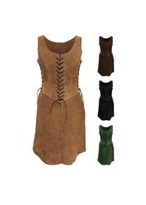 Corpetto in pelle con gonna - Avventuriera