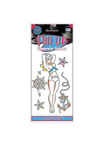 Matrozen Pin Up Plak-Tattoo