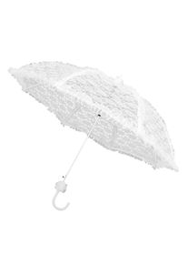 maskworld Ombrellone con pizzo bianco