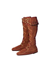 Peasant Boots brown with fringe