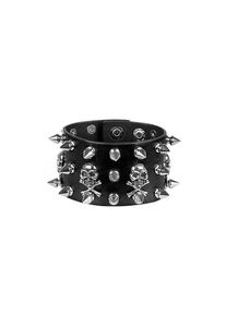 Boland Bracelet à rivets tête de mort