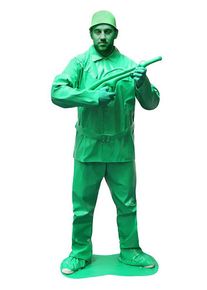 Costume da soldato giocattolo