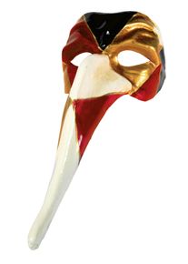 maskworld Zanni arlecchino - Venetian Mask