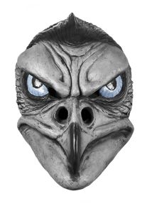 maskworld Gray Eagle Latex Full Mask | halloween mask