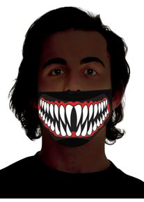 Biting mouth mask | halloween mask