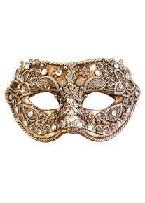 maskworld Colombina macrame argento - Venetian Mask