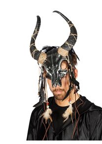 maskworld Shaman mask with horns | halloween mask