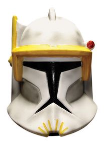 Rubies Star Wars Clone Trooper Cody Half Mask