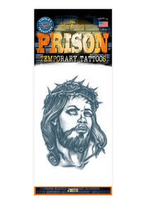 Jezus Gevangenis Plak-Tattoo