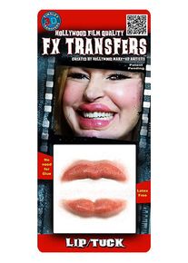 Schlauchbootlippen 3D FX Transfers | Faschingsschminke