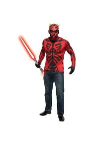 Rubies Star Wars Darth Maul Deluxe Fan-Set für Männer