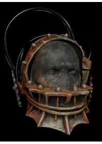 Saw Reverse Bear Trap Mask made of latex